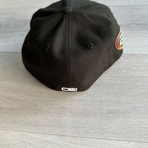 New Era Arizona Diamondbacks 25th Anniversary 59FIFTY Fitted Hat BLK 7 1/8 NWT - Picture 7 of 11